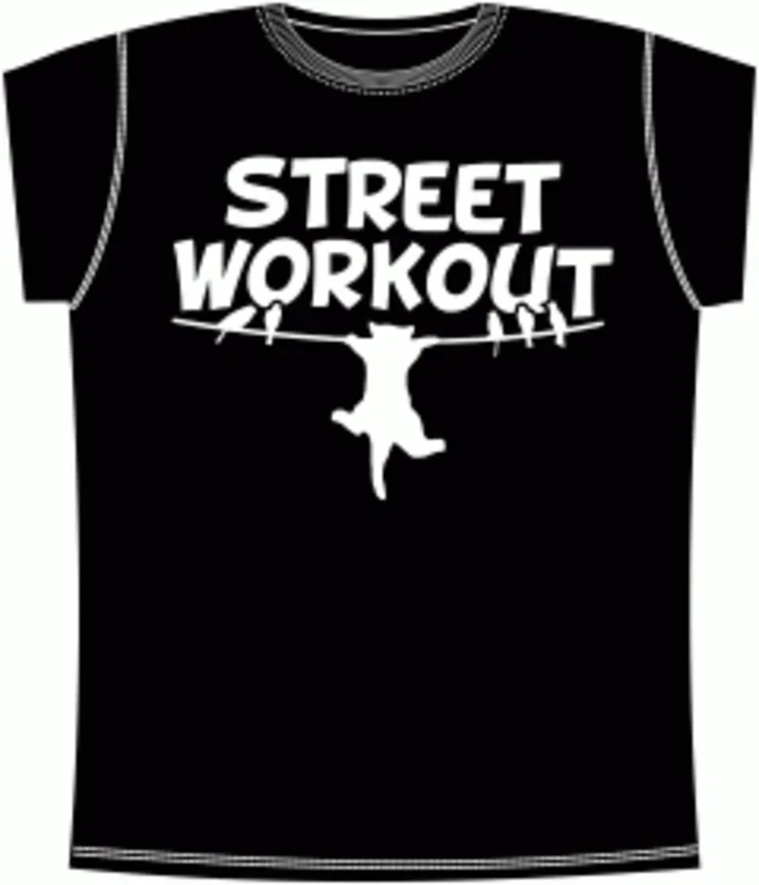спорт - спортивный юмор: Street Workout Funny Black